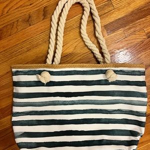 Waterproof canvas beach bag